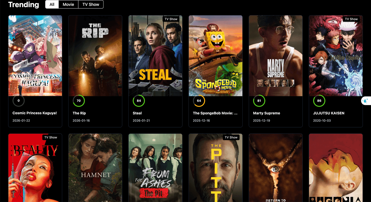 Movie App - TMDB API