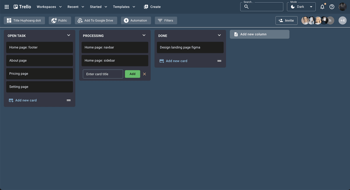 Trello Clone