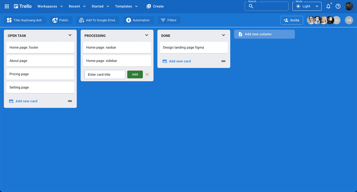 Trello Clone